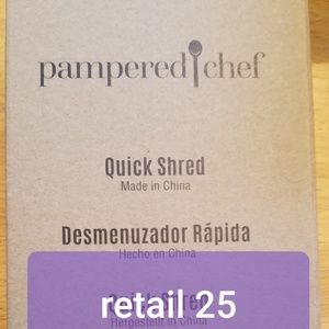 Pampered Cheg Quick Shred